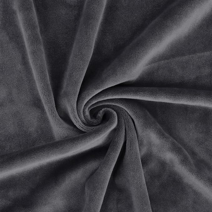 GREY PLUSH VELVET