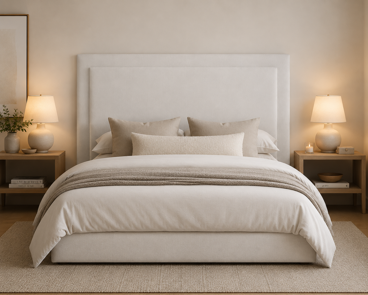 One-Pad Floor-standing headboard
