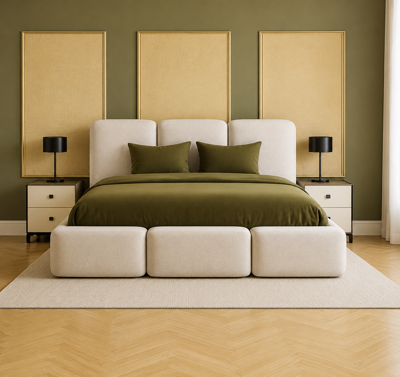 Cloud Panel Bed