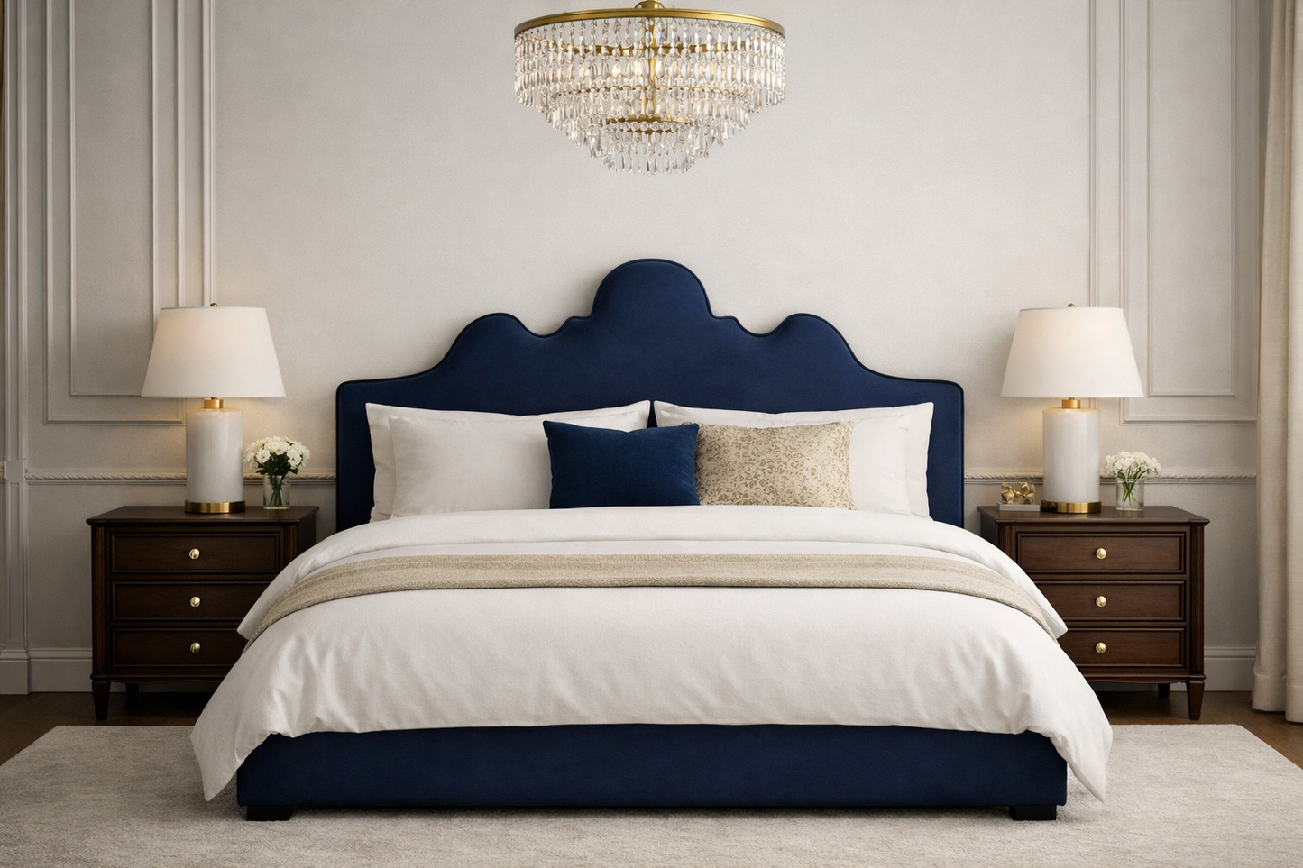 Peak Floor-Standing Headboard