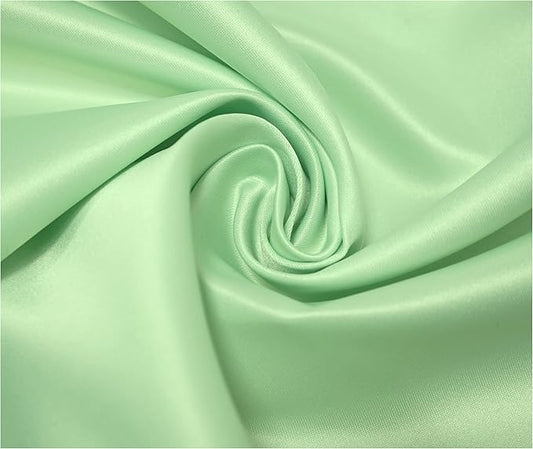 LIGHT GREEN PLUSH VELVET
