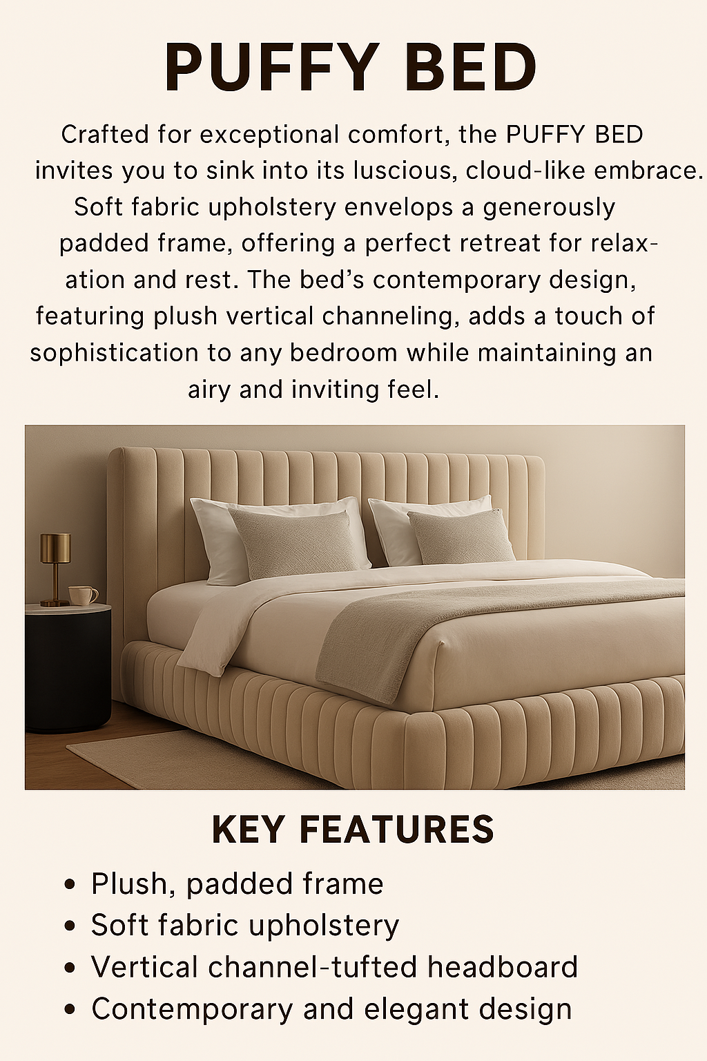 Puffy Bed
